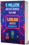 5,000,000 eBooks Mega Bundle – Full PLR & MRR Rights Included + Bonuses